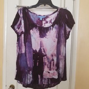 Purple tee Simply Vera Wang PXL